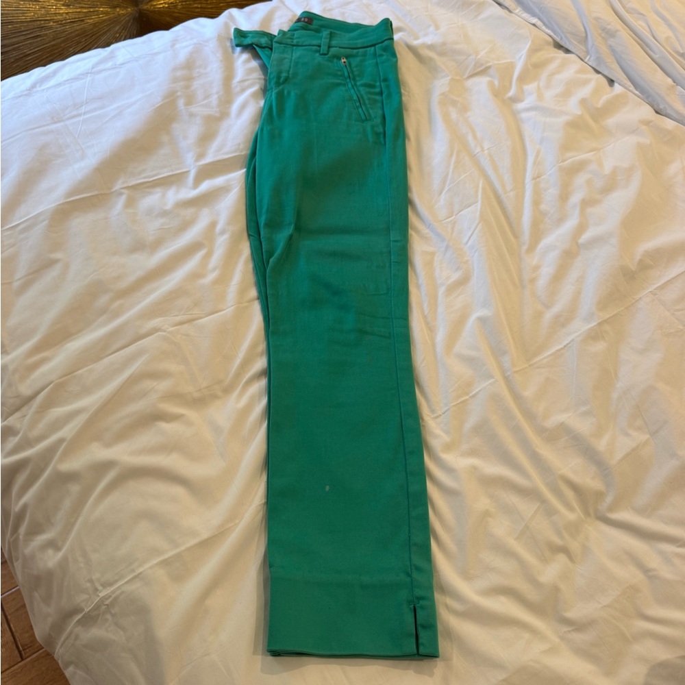 Green Level 99 Straight-Leg Pants